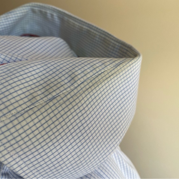 Eton dress shirt size 15.5 slim - Picture 10 of 11
